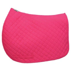 TuffRider Basic Pony Saddle Pad -Weatherbeeta Store 100411 JPC TuffRider Basic.Pony .Saddle.Pad Neon.Pink