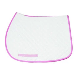 TuffRider Basic All Purpose Saddle Pad With Trim -Weatherbeeta Store 100557 258 JPC TR.Basic .AP .Pad .W.Trim Pink