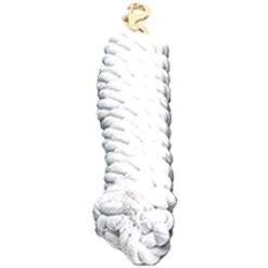 Cotton Lead Rope -Weatherbeeta Store 10186 Jacks Cotton.Lead .Rope White