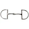 Weatherbeeta JP Korsteel Corkscrew Hunter Dee Snaffle Bit