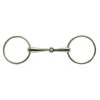 Coronet Loose Ring Solid Mouth Race Snaffle Bit
