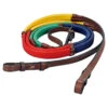 Weatherbeeta Kincade Rainbow Reins With Hook Studs