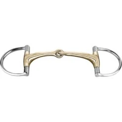 Herm Sprenger Dynamic RS Hunter Jumper D-Ring Single Jointed Sensogan 14 Mm
