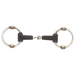 Centaur Stainless Steel Rubber Mouth Eggbutt Gag