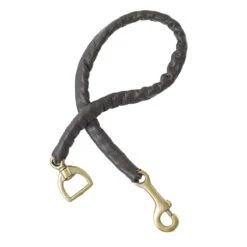 Centaur Leather Covered Stud Chain