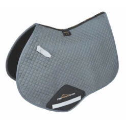 Arma Performance Suede Jumping Saddle Pads -Weatherbeeta Store 5263 Shires Arma.Suede .Jumping.Saddlecloth Grey