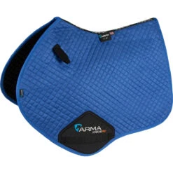 Arma Performance Suede Jumping Saddle Pads -Weatherbeeta Store 5263 Shires Arma.Suede .Jumping.Saddlecloth Royal