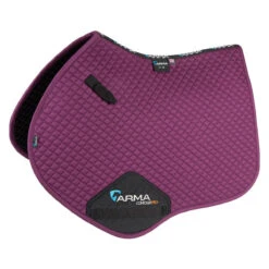Shires Arma Jump Saddle Pads 12 Shires Arma Jump Saddle Pads -Weatherbeeta Store 5269 shires saddle.pad plum