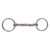 Weatherbeeta Korsteel Stainless Steel Oval Link Loose Ring Snaffle Bit