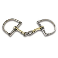 EHI Pro Series Derby D-Ring Tear Drop Snaffle Bit