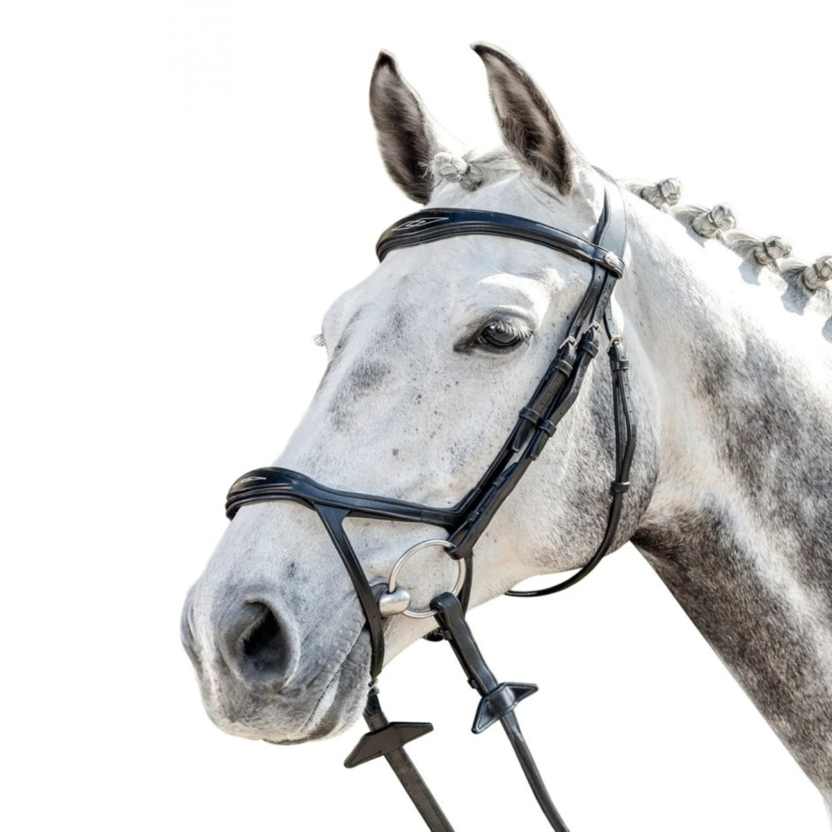Prestige 3E143 Bridle With Double Drop Noseband 1 Prestige 3E143 Bridle With Double Drop Noseband