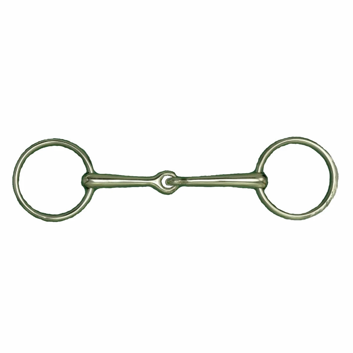 AlBaCon German Silver 13 MM Solid Mouth Bradoon With 55mm Rings 1 AlBaCon German Silver 13 MM Solid Mouth Bradoon With 55mm Rings