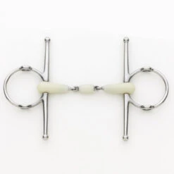 Happy Mouth Full Cheek Gag Double Jointed Mouth Bit