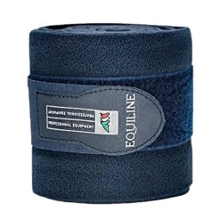 Equiline Polo Fleece Bandage Set -Weatherbeeta Store Equiline Polo.Fleece.Bandages Navy Set.of .4 121md04000002