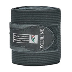 Equiline Fleece And Elastic Work Bandage Set -Weatherbeeta Store Equiline Work.Bandages Set.of .2 Brown Grey