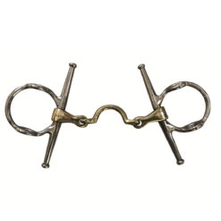 Jump'in High Port Jointed Full Cheek Gag Bit