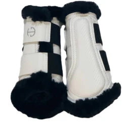 Halter Ego Brushing Boots -Weatherbeeta Store Hego Wht HalterEgo Brushing.Boot White2
