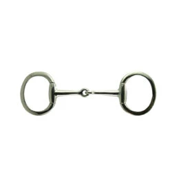 Coronet Flat Ring Eggbutt Snaffle Bit