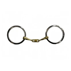 Jump'in Twisted Flat Link Loose Ring Bit