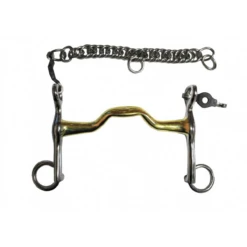 Jump'in Small Cheek High Port Weymouth Bit