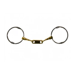 Jump'in Twisted Flat Link Gag Bit