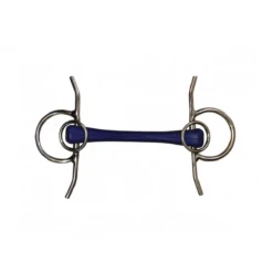 Jump'in Flexible Rubber Full Cheek Bit