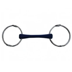 Jump'in Large Ring Flexible Rubber Gag Bit
