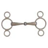 Centaur Stainless Steel 2-Ring Elevator Gag Bit