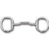 Myler Eggbutt With Hooks With Stainless Steel Low Port MB 06