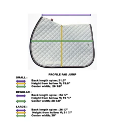 Ogilvy Jump Profile Pad - Custom -Weatherbeeta Store Ogilvy profilepad dimensions