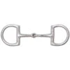 Toklat Stainless Steel Thin Snaffle Dee - 3 3/8" Rings