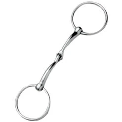 Weatherbeeta JP Korsteel Stainless Steel Jointed Loose Ring Snaffle Bit