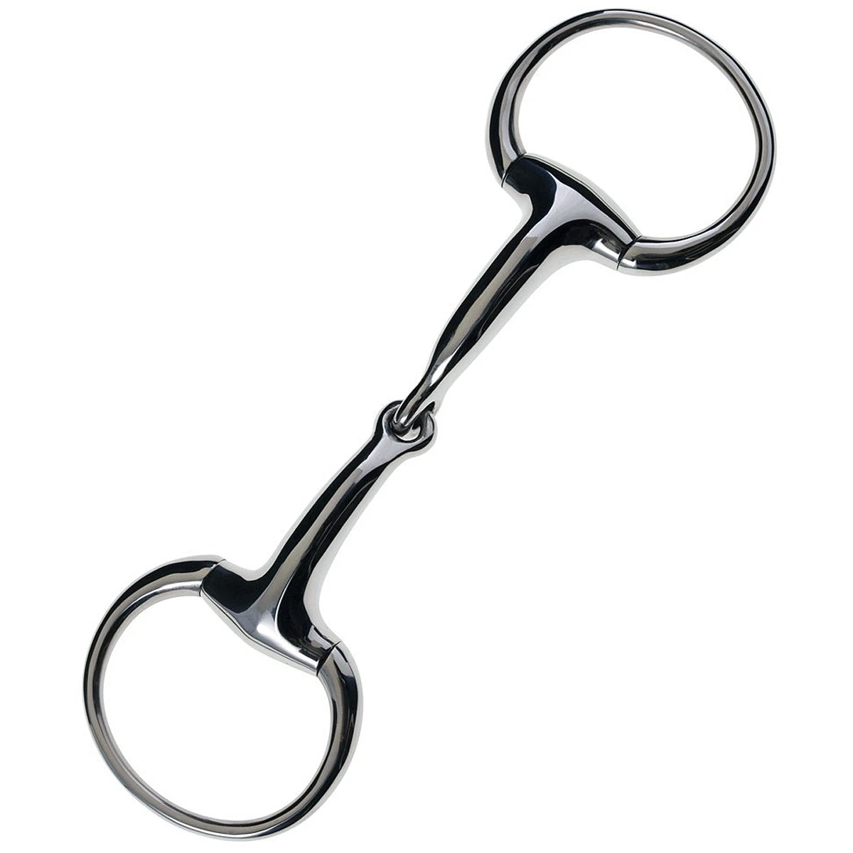 Weatherbeeta JP Korsteel Stainless Steel Heavyweight 19mm Solid Eggbutt Snaffle Bit 1 Weatherbeeta JP Korsteel Stainless Steel Heavyweight 19mm Solid Eggbutt Snaffle Bit