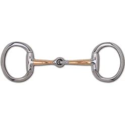Toklat Copper Eggbutt Snaffle Bit