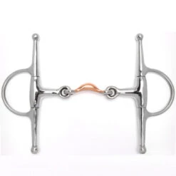 Toklat Full Cheek Copper Quarter Moon Bit