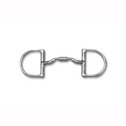 Toklat Myler 3 3/8" Medium Dee Without Hooks With Low Port Comfort Snaffle MB 04