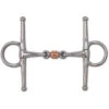 Toklat Full Cheek Copper Roller Snaffle Bit