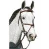 HDR Pro Mono Crown Raised Figure Eight Bridle With Rubber Reins