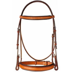 Edgewood 1" Fancy Raised Padded Bridle With Padded Crown