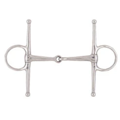 Weatherbeeta Korsteel Stainless Steel Full Cheek Snaffle Bit