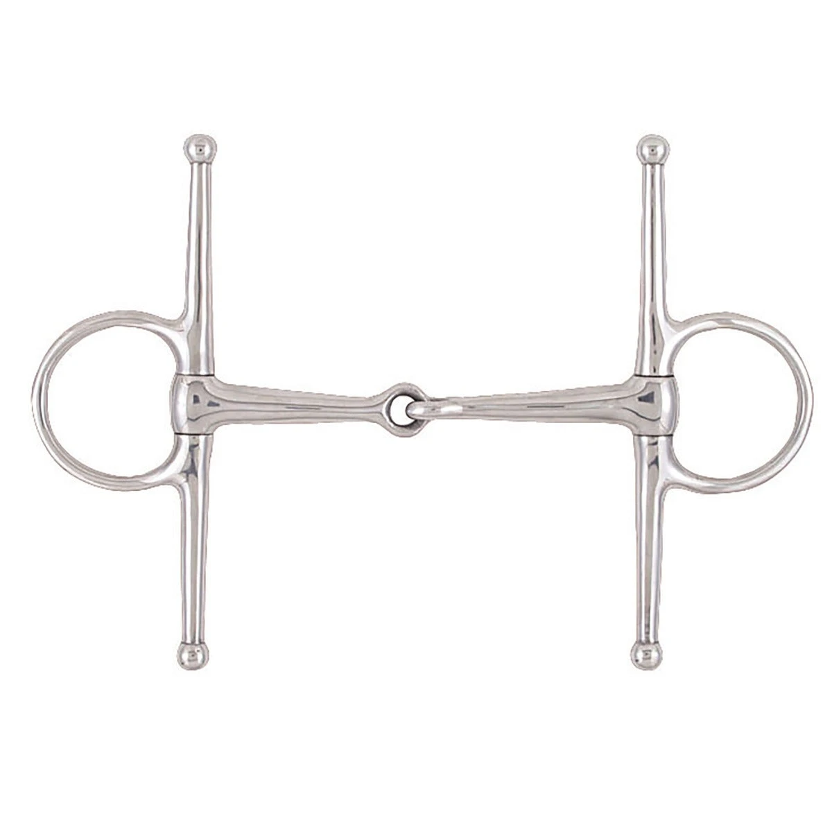 Weatherbeeta Korsteel Stainless Steel Full Cheek Snaffle Bit 1 Weatherbeeta Korsteel Stainless Steel Full Cheek Snaffle Bit