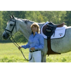 Ogilvy Gummy Jump Half Pad - Custom -Weatherbeeta Store gummyjumppad25