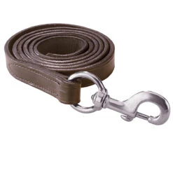 Perri's Leather Lead With Snap -Weatherbeeta Store havana with chrome 37282.1588016535.1280.1280
