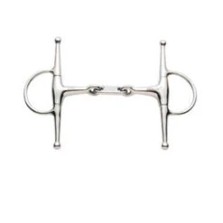 Weatherbeeta Korsteel Stainless Steel Dr Bristol Full Cheek Snaffle Bit
