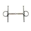 Weatherbeeta Korsteel Copper And Steel Roller Mouth Full Cheek Snaffle Bit