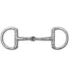 Toklat Stainless Steel Thin Snaffle Dee - 3 1/4" Rings
