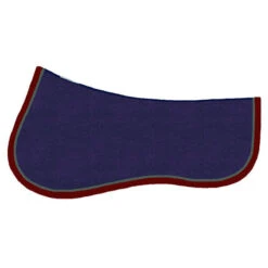 Wilker's Suede Half Pad -Weatherbeeta Store navyburgundycharcoal