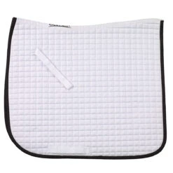 Ovation Pro Square Quilt Dressage Pad 7 Ovation Pro Square Quilt Dressage Pad -Weatherbeeta Store white black 83764.1590172772.1280.1280